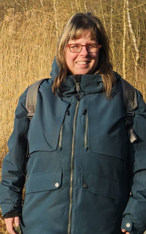 Portretfoto van Rinske met glaucoom Portretfoto van Rinske met glaucoom